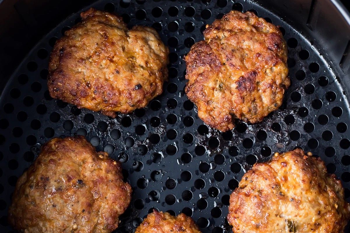 air-fryer-sausage-patties-recipe