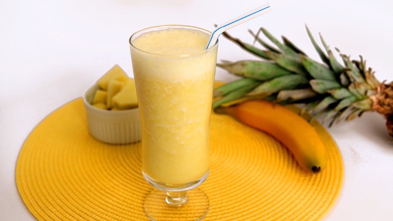 pineapple-and-banana-smoothie-recipe